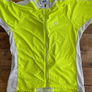 Pearl IZumi Biking Jersey Yellow Medium